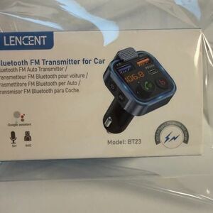 Lencent Bluetooth FM trasmitter for car
